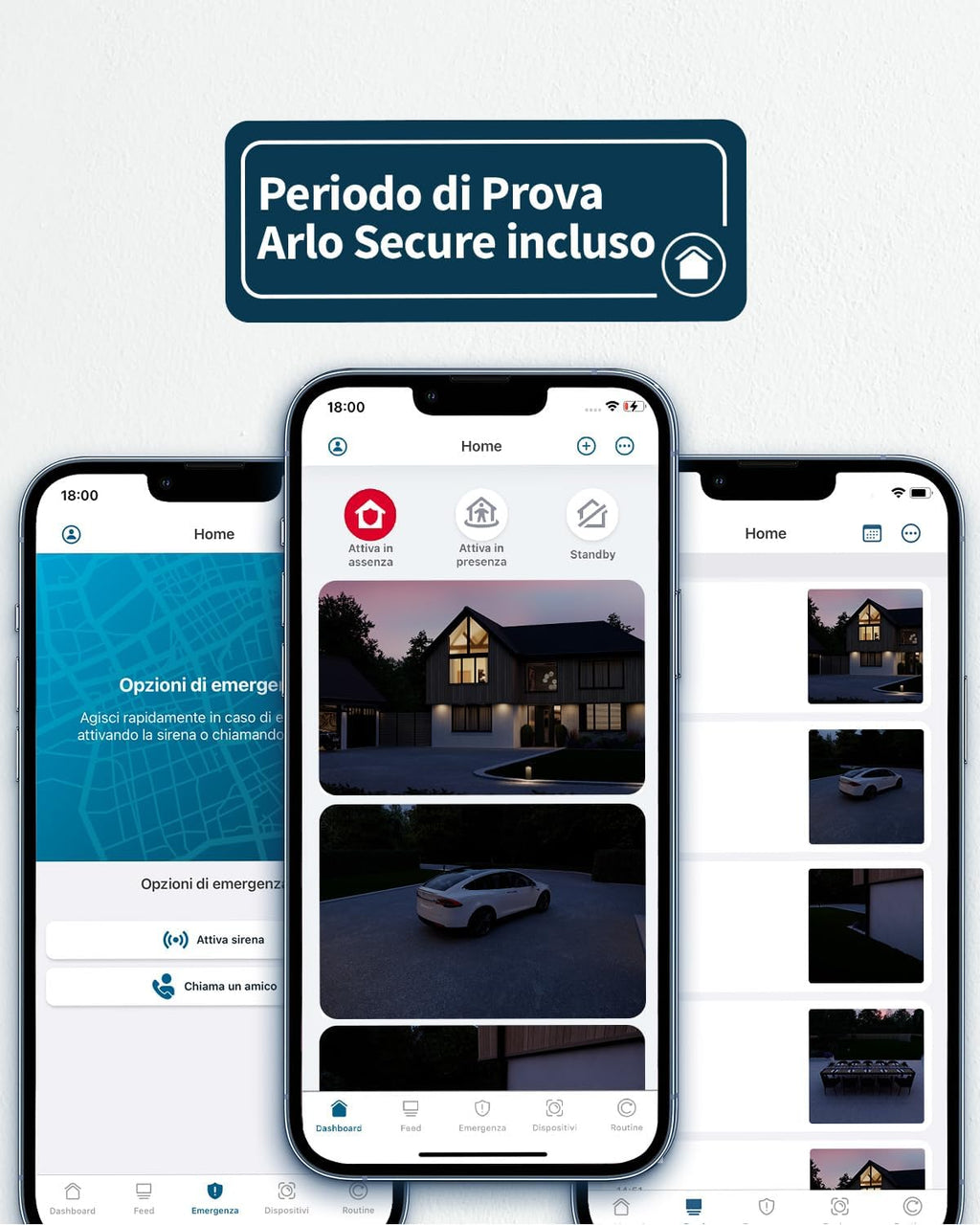 Arlo Go 2 Telecamera WiFi Esterno Senza Fili, HD, Connessione WiFi O Con Scheda SIM 3G/4G LTE, Archiviazione Locale Con SD O Cloud, Sensore Di Movimento, Visione Notturna, Prova Inclusa Arlo Secure