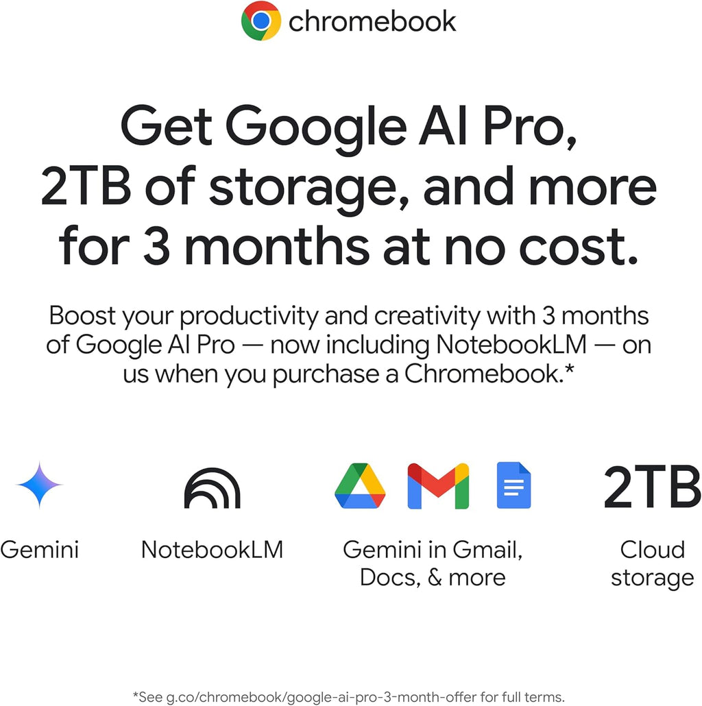 Lenovo Slim 3 Chromebook - 2024 - Laptop Essential Computer - Chrome OS - Display HD da 14 - Memoria da 4GB - Memoria da 64GB - Mediatek Kompanio 520 - Blu abisso