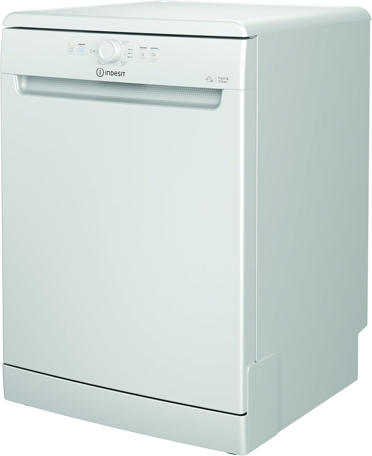 Indesit IN2FD14BNP80W, Lavastoviglie Libera Installazione Larghezza 60 cm, Profondità 59 cm, Altezza 85 cm, Lavastoviglie Esterna Con Capacità 14 coperti, Classe Energetica D