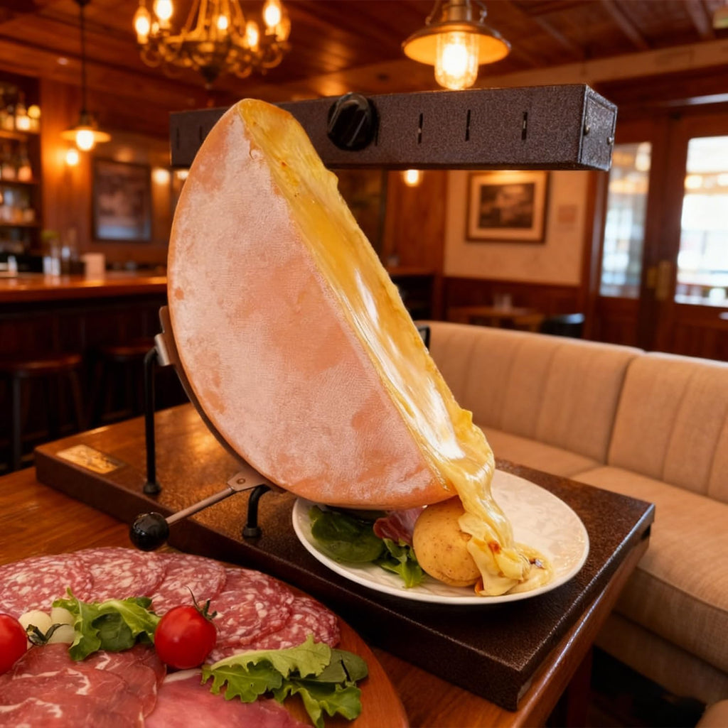 Scioglitore Di Formaggio per Raclette Commerciale, Macchina per Grigliare Il Formaggio Elettrica, Griglia per Raclette a Riscaldamento Rapido, Macchina per Sciogliere Il Formaggio Tradizionale
