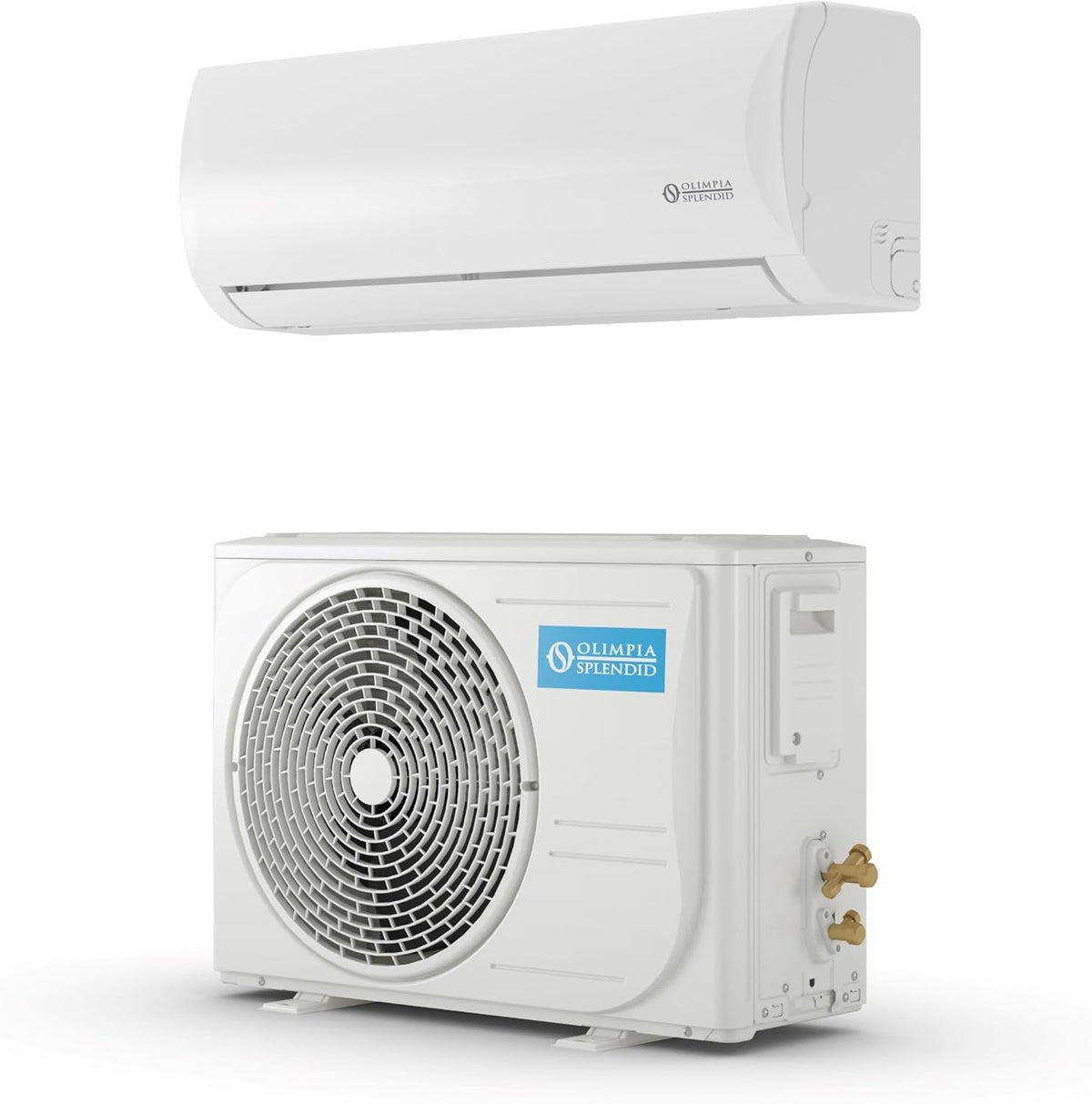 Olimpia Splendid, Mystral S1 E 12 Climatizzatore 12000 BTU / h Monosplit Inverter, Gas R32, Classe A++, Funzione Raffrescamento, Riscaldamento, Deumidificazione e Ventilazione, Wifi Integrato