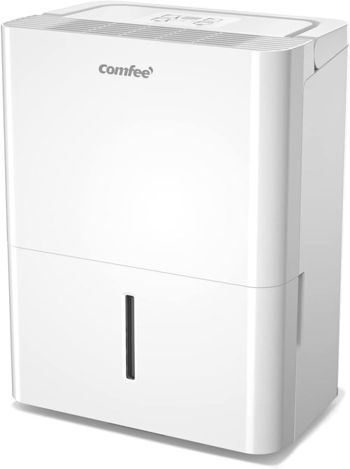 ' Deumidificatore Casa Muffa 20L/24h, Adatto fino a 40㎡, Tanica da 3L, Deumidificazione Smart, Controllo WiFi, Compatibile con Alexa, Ruote Piroettanti, Timer, MDDF-20DEN7-WF