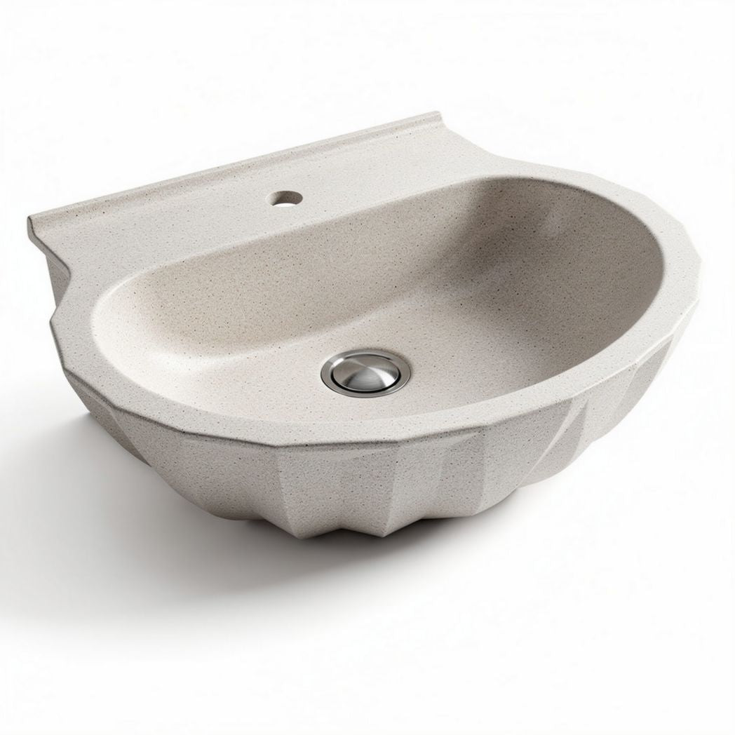 Lavabo in granito per bagno – 50 x 40 x 15 cm