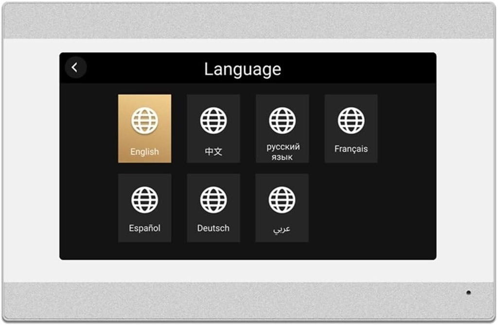Video Doorbell, Videocitofono for appartamento a 2 fili Touch screen da 7 pollici 1080P Tuya Smart Campanello Talk Record
