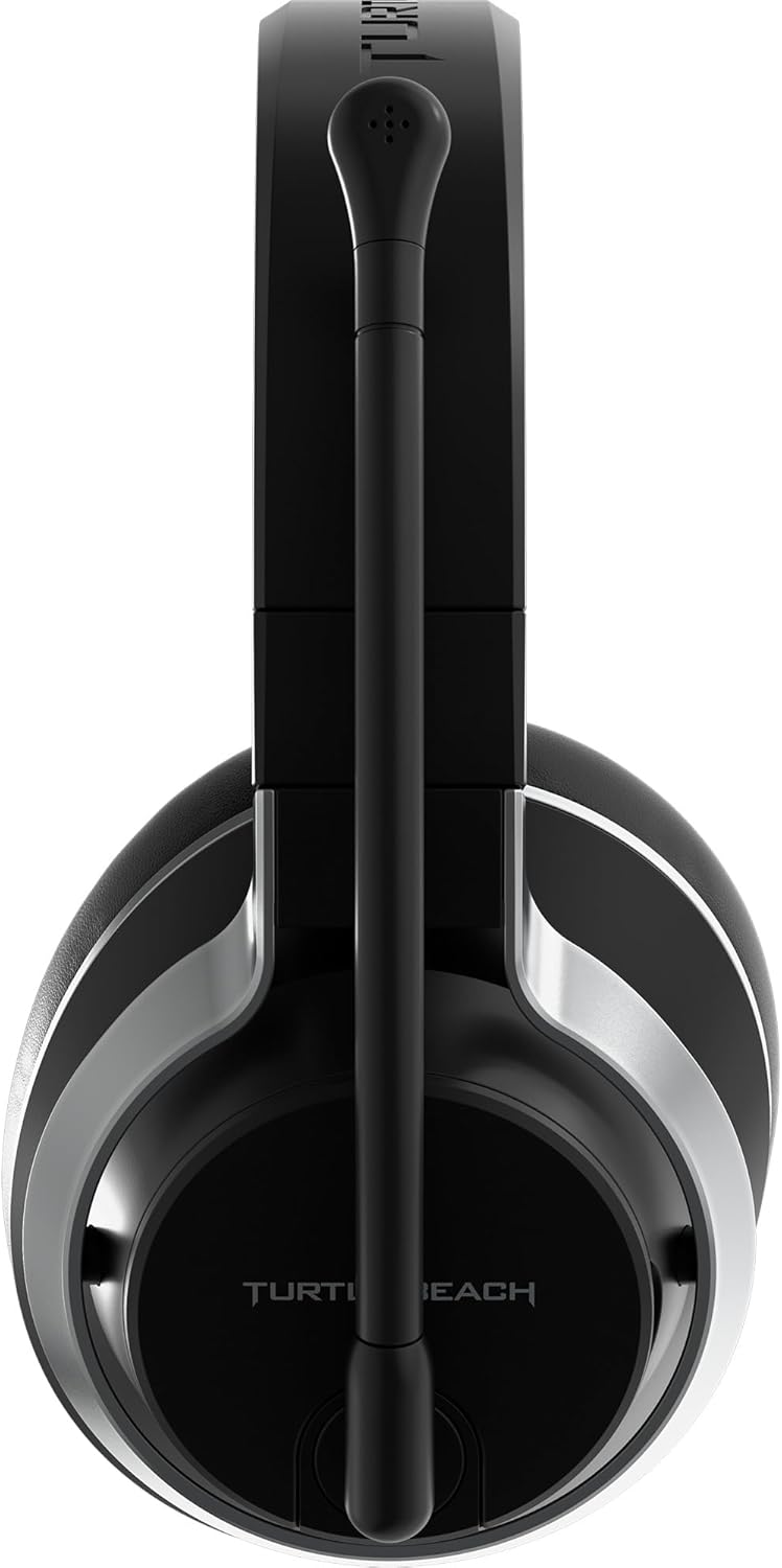 Turtle Beach Stealth Pro Cuffie da Gioco Bluetooth Senza fili Multipiattaforma con Cancellazione Attiva del Rumore per PS5, PS4, PC e Mobili
