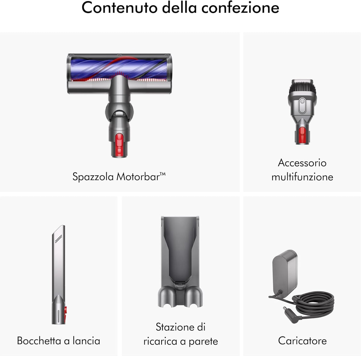 Dyson V11™ Advanced aspirapolvere senza filo, 200 Airwatt, autonomia 60 minuti, tecnologia anti-groviglio, aspirapolvere per pavimenti e portatile (Nichel/Viola)