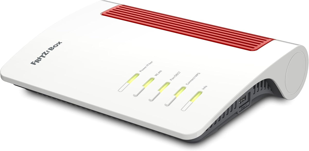 FRITZ!Box 5690 | Router per fibra ottica (AON/GPON) | Wi-Fi 7 fino a 6.448Mbit/s | Wi-Fi Mesh | Massima sicurezza | Configurazione rapida | WAN/LAN a 2,5 gigabit | Made in Europe