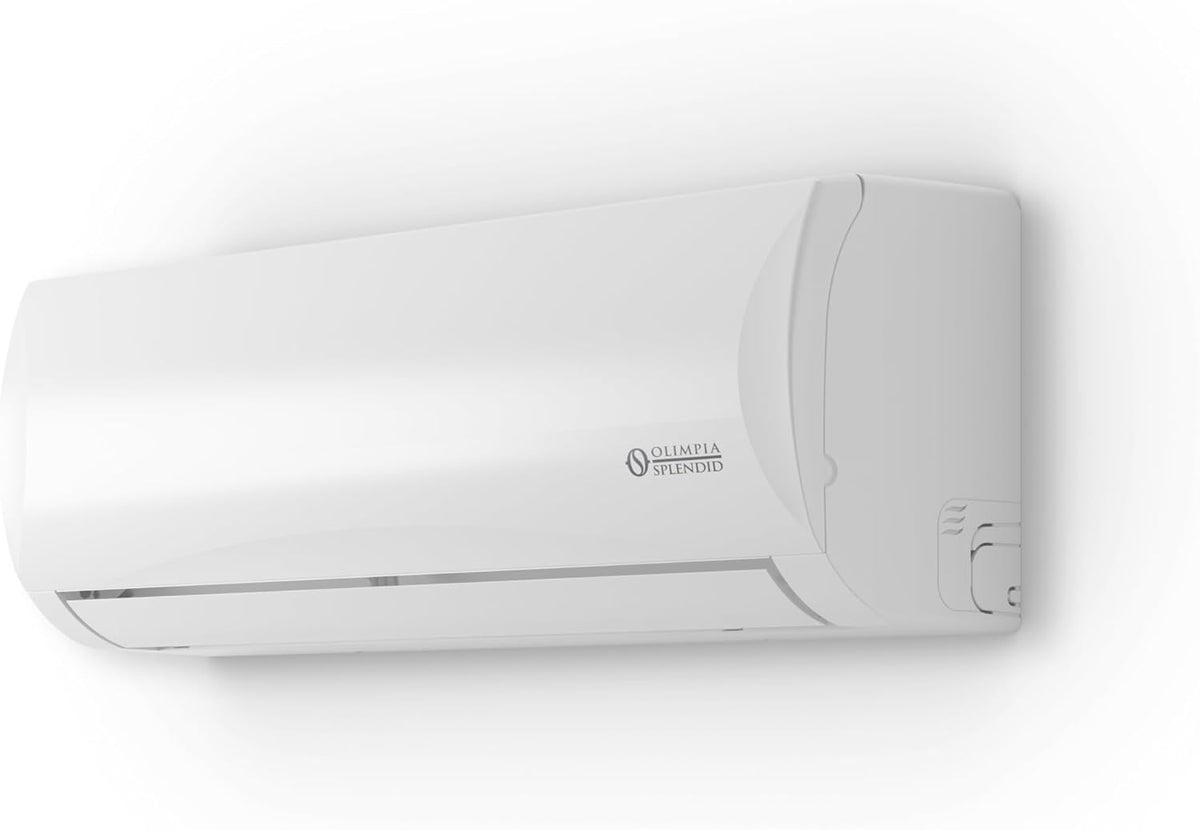 Olimpia Splendid, Mystral S1 E 12 Climatizzatore 12000 BTU / h Monosplit Inverter, Gas R32, Classe A++, Funzione Raffrescamento, Riscaldamento, Deumidificazione e Ventilazione, Wifi Integrato
