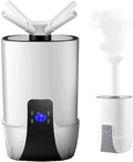 Umidificatore con riempimento superiore, capacità 15 l, umidificatore intelligente a nebbia fredda da 75 W con diffusore di oli essenziali, 200 ml/h, 3 modalità di nebbia, timer da 8 ore, ideale per