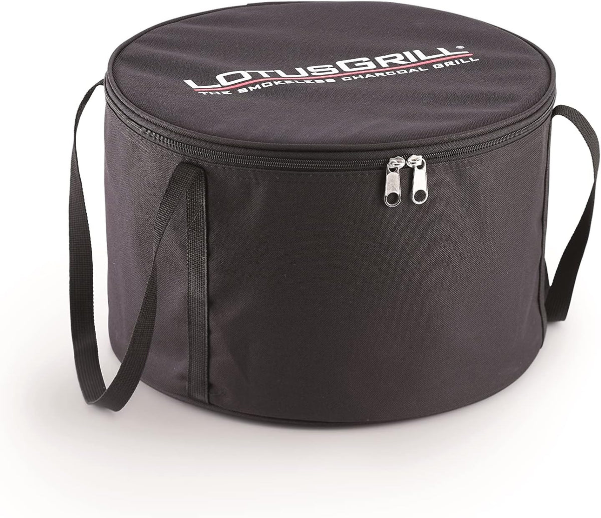LotusGrill Small Compact G280 Modello più Piccolo, griglia a Carbone a Bassa Emissione di Fumo Viola, 1 kg di Carbone, 200 ml di Pasta combustibile, 1 Coltello e 1 Borsa, connessione USB