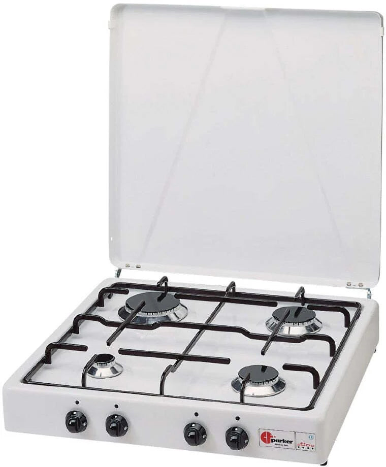 Fornello Cucina a Gas GPL / Metano 4 Fuochi con Mobile Modello 541G – Cucina Completa in Acciaio Inox
