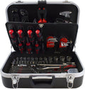 LTI By Krino 64230303 - Set Multiutensili con Bussole e Accessori e Utensili Manuali in Valigetta Professionale, Antiurto - 153 Pezzi