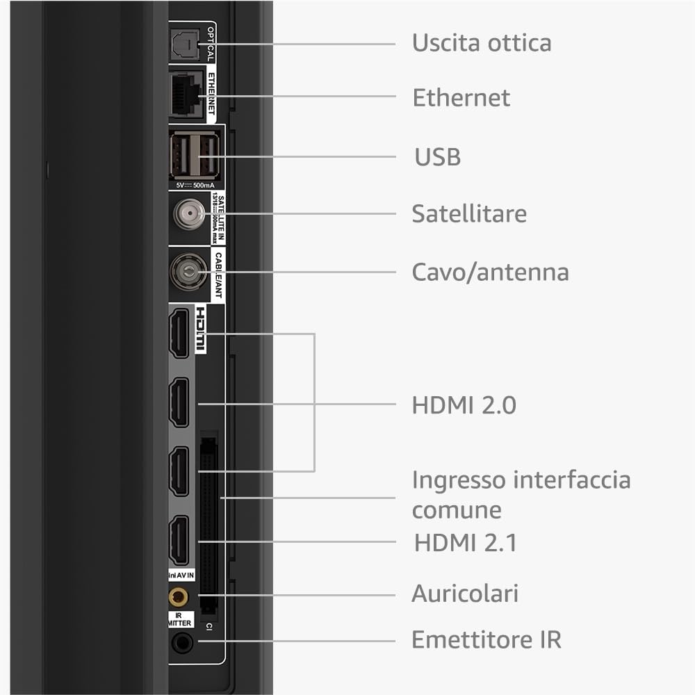 Ti presentiamo Amazon Fire TV Serie Omni QLED | Smart TV 4K UHD, Dolby Vision IQ, comandi vocali con Alexa, 43“