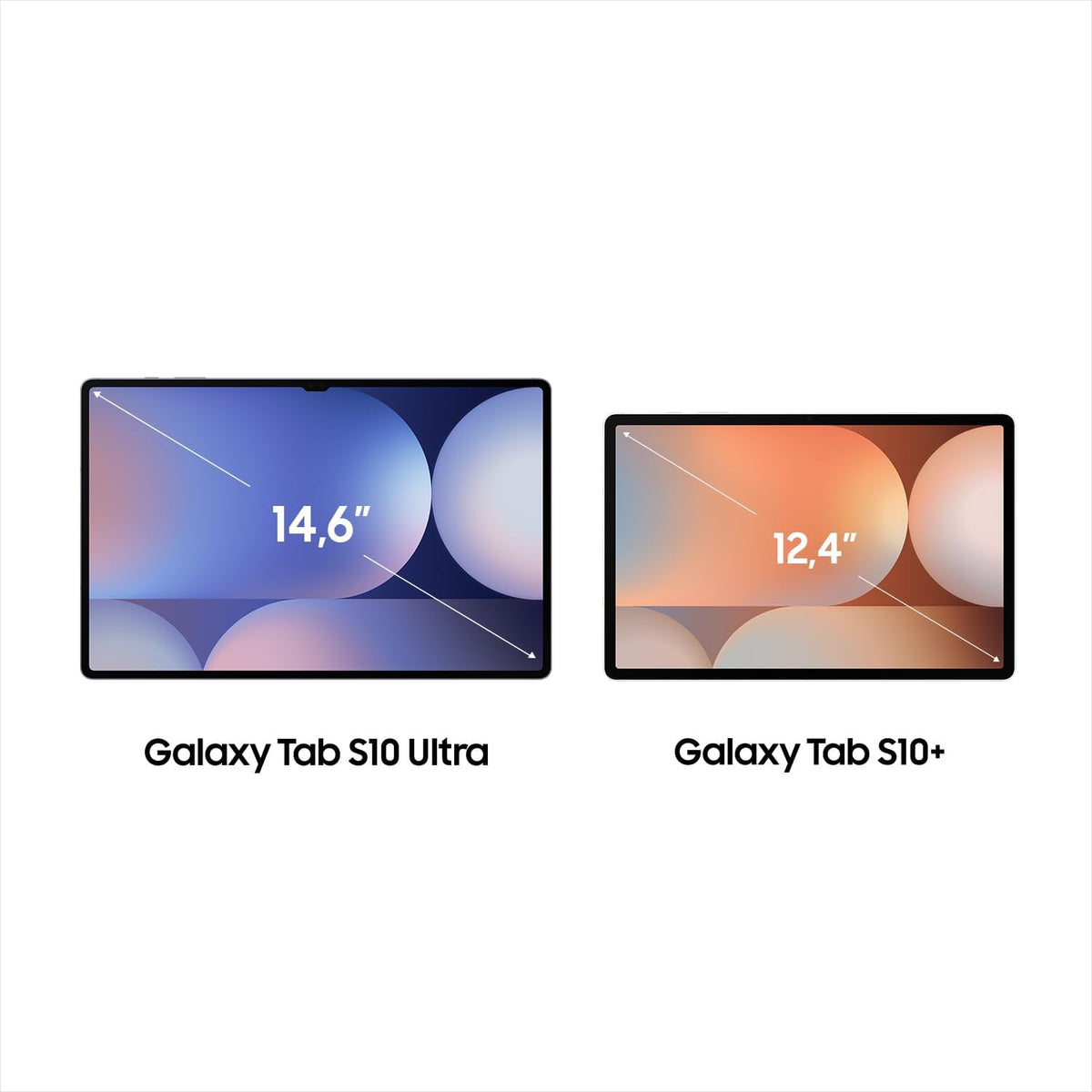 Tab S10+ AI Tablet, Android Tablet, 12 GB RAM, 512 GB di memoria, display AMOLED, rivestimento antiriflesso, incl. S Pen, WiFi, Moonstone Gray, 36 mesi di garanzia