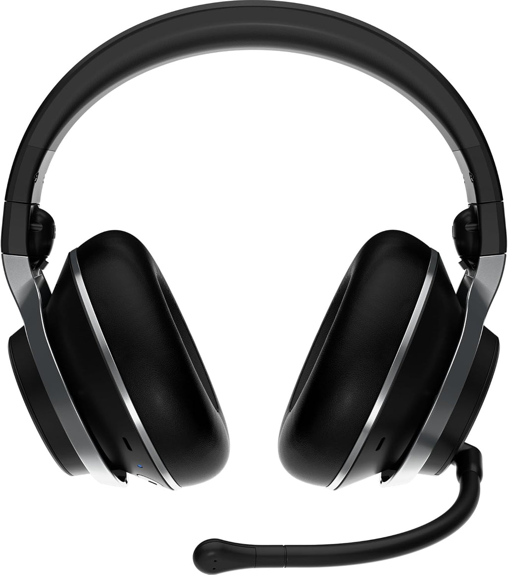 Turtle Beach Stealth Pro Cuffie da Gioco Bluetooth Senza fili Multipiattaforma con Cancellazione Attiva del Rumore per PS5, PS4, PC e Mobili
