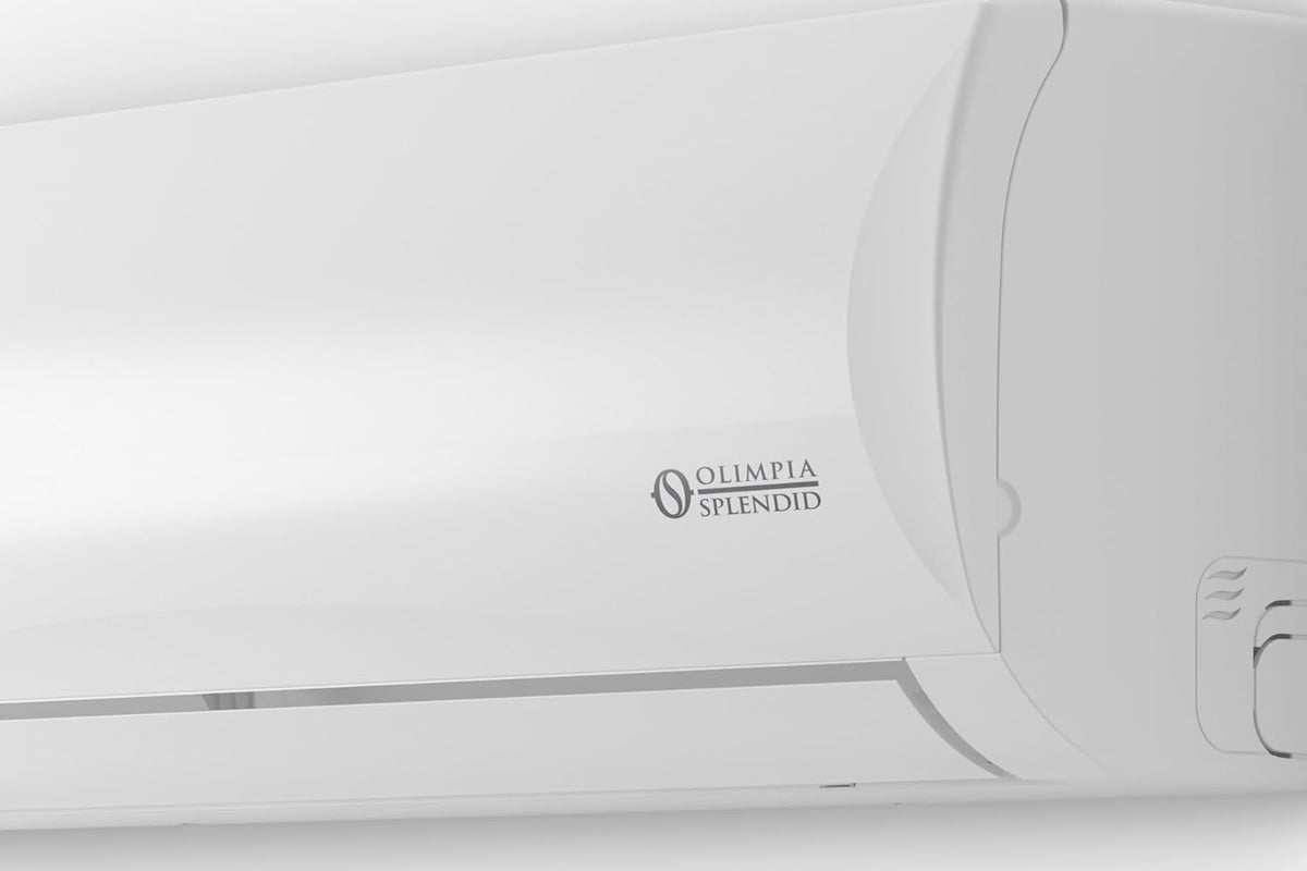 Olimpia Splendid, Mystral S1 E 12 Climatizzatore 12000 BTU / h Monosplit Inverter, Gas R32, Classe A++, Funzione Raffrescamento, Riscaldamento, Deumidificazione e Ventilazione, Wifi Integrato