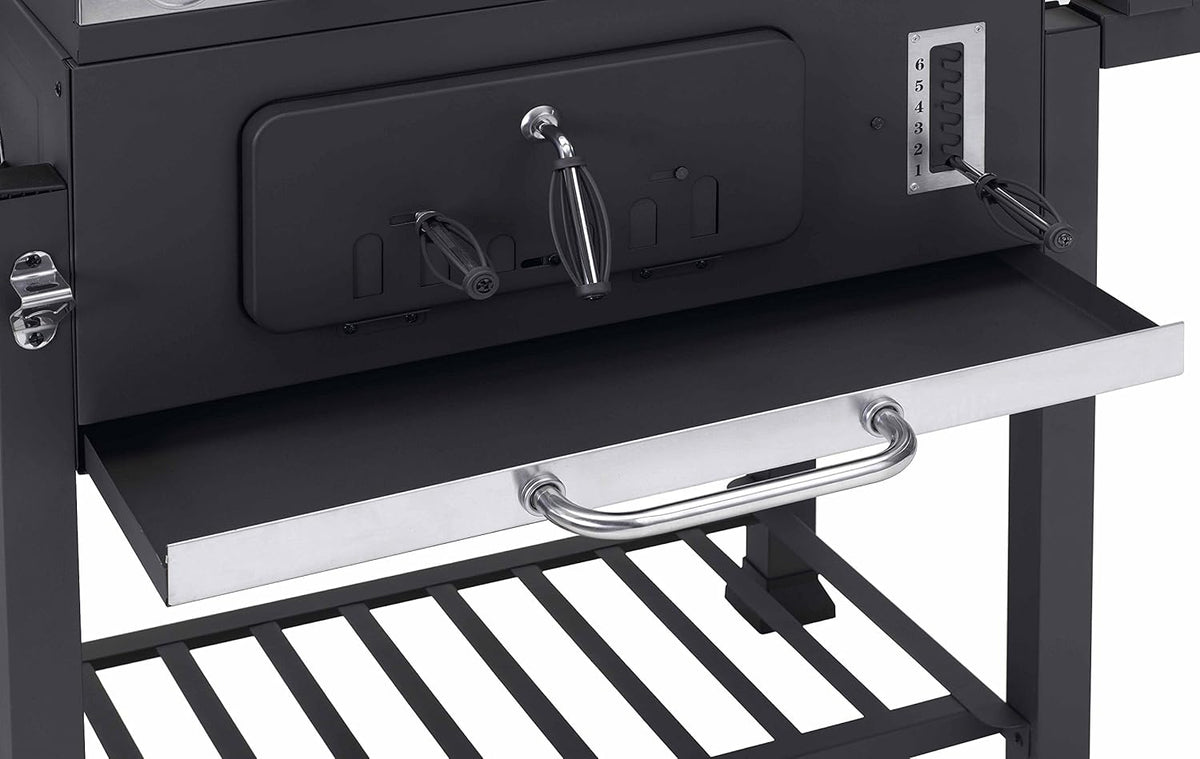 Tepro Toronto XXL 2019 - Carrello per barbecue, in acciaio INOX, colore: Antracite, 90 cm