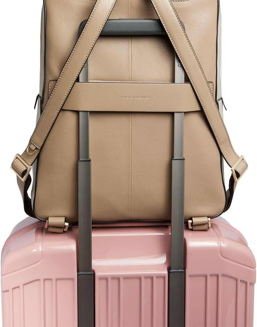 PIQUADRO Zaino donna porta PC da 14 Ashley, beige